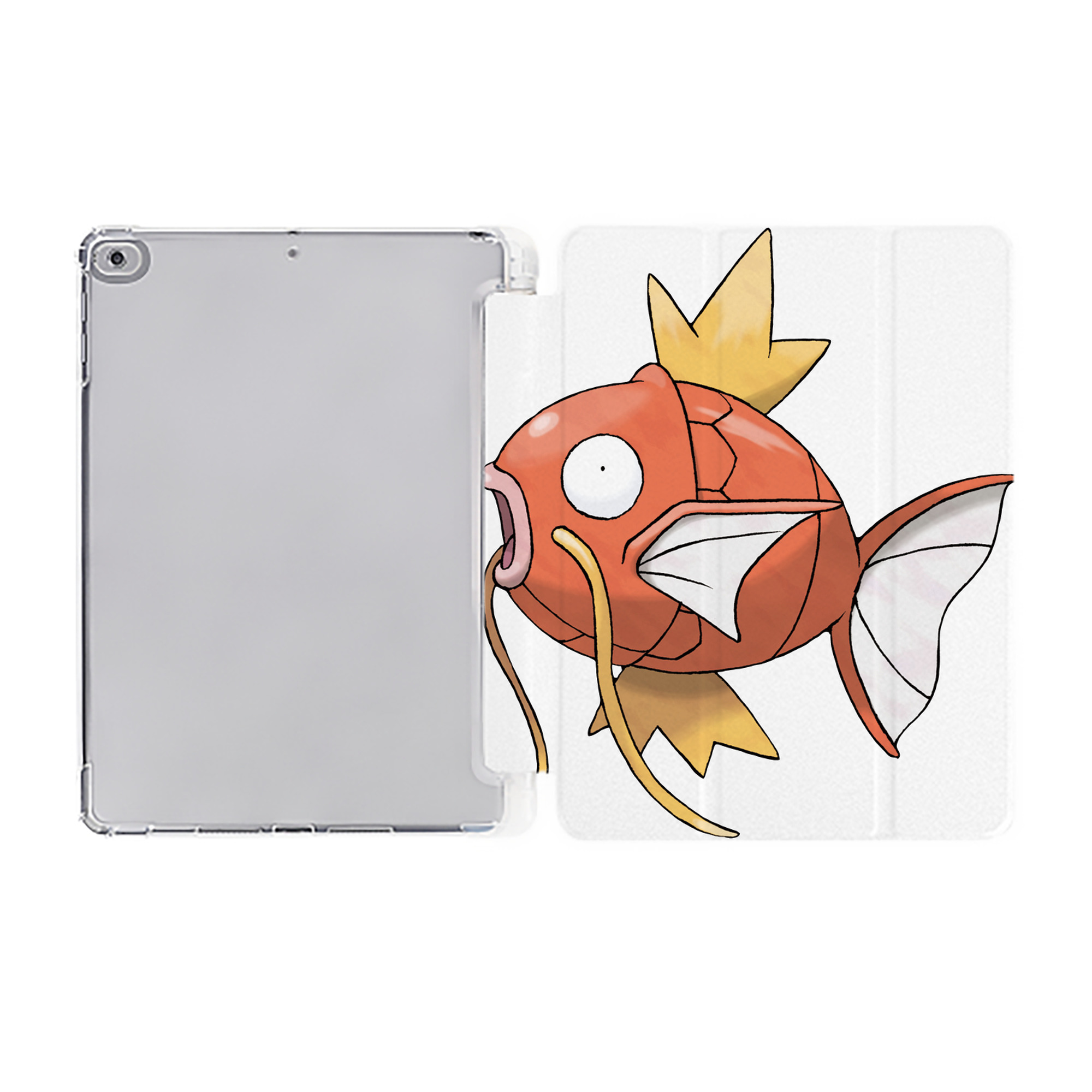 （画像用） ポケットモンスター Pokémon IPad ケース ペン収納付き 三つ折りスタンド PUレザー×シリコン 対応機種9.5/10.5/10.9インチ